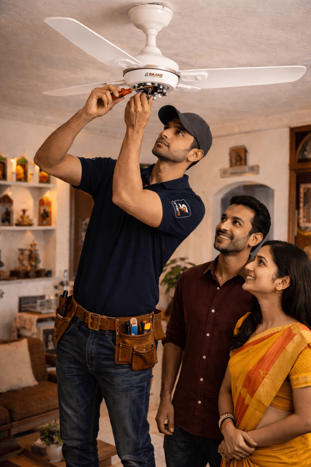 Fan Installation service team